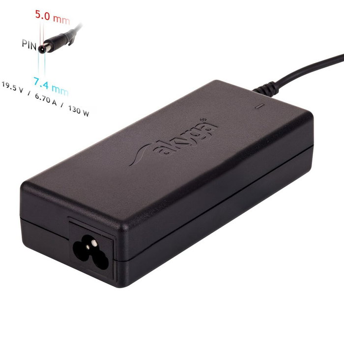 AKYGA Alimentador de 130W 19,5V 6,7A para Dell