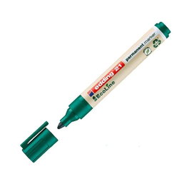 Edding Ecoline 21 Marcador permanente Verde Punta cónica