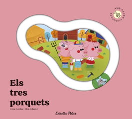 Els tres porquets. Conte amb peces lliscants, Gina Samba - ESTRELLA POLAR