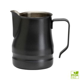 1946 Evolution Lechera Gris 350 Ml 3 Tazas para Cappuccino Acero Inoxidable 18/10 Antiadherente Libre PFOA