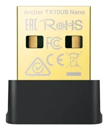 TP-Link Archer TX10UB Nano Adaptador Inalámbrico y Bluetooth Negro