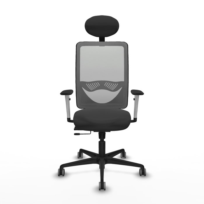 PIQUERAS Y CRESPO Silla de oficina Zulema Gris con mecanismo Sincro/Traslack PIQUERAS Y CRESPO Silla de oficina Zulema Gris con mecanismo Sincro/Traslack