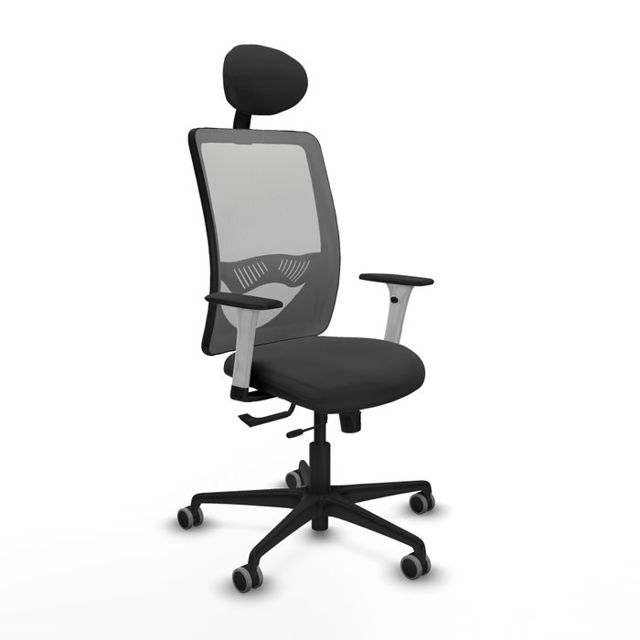 PIQUERAS Y CRESPO Silla de oficina Zulema Gris con mecanismo Sincro/Traslack PIQUERAS Y CRESPO Silla de oficina Zulema Gris con mecanismo Sincro/Traslack