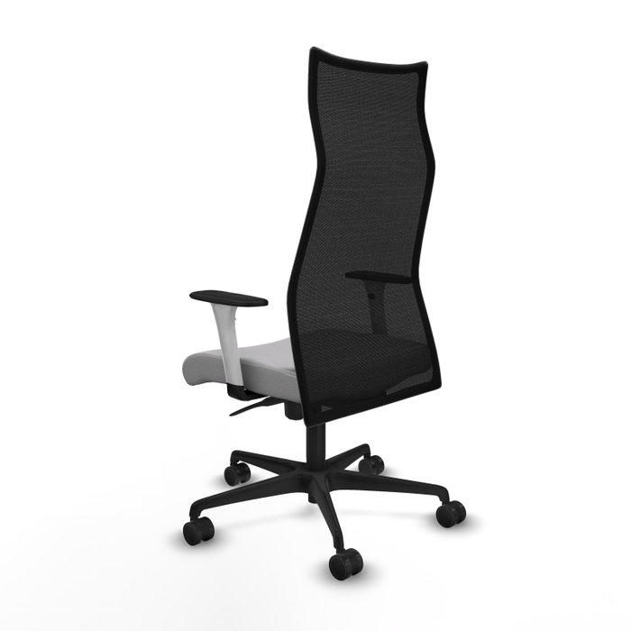 PIQUERAS Y CRESPO Albacete Silla de Oficina Malla Sincro Bali Gris Claro
