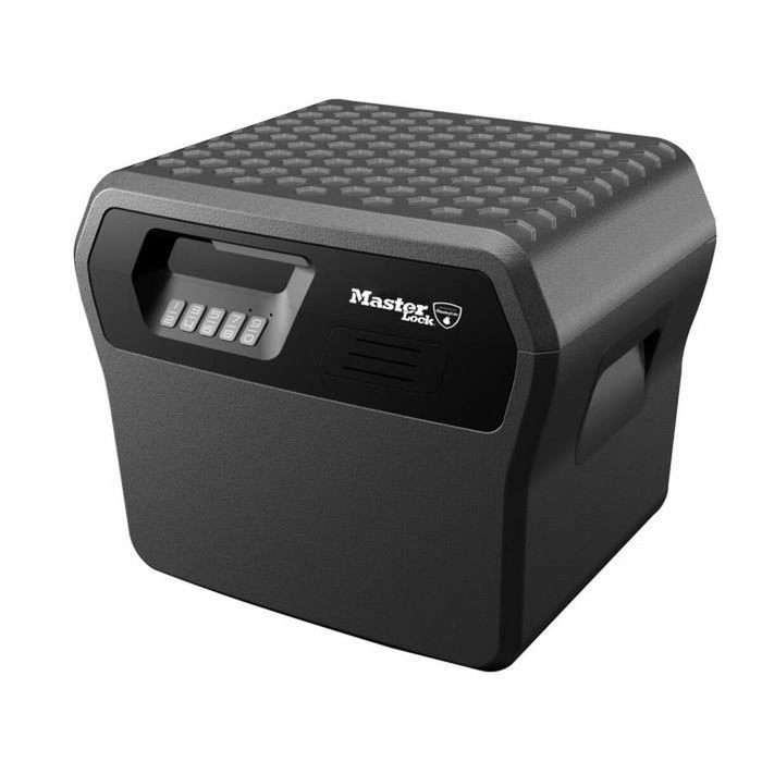 Master Lock Estuche de seguridad ignífugo e impermeable con combinación electrónica de 18.5L Master Lock Estuche de seguridad ignífugo e impermeable con combinación electrónica de 18.5L