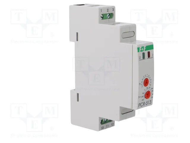 F&F Relé de tiempo SPDT 10A 12-264V AC/DC F&F Relé de tiempo SPDT 10A 12-264V AC/DC