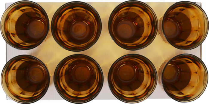Duralex Vaso Picardie de 25cl Color Ámbar (Pack de 24) lifespan