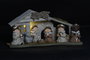 DKD Home Decor Nacimiento Terracota y Madera con LED Marrón
