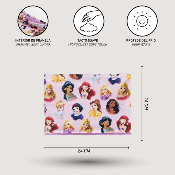 Cerdá Braga Cuello Princess T2S:S Pink Talla S para Niña 3+ Años Cerdá Braga Cuello Princess T2S:S Pink Talla S para Niña 3+ Años