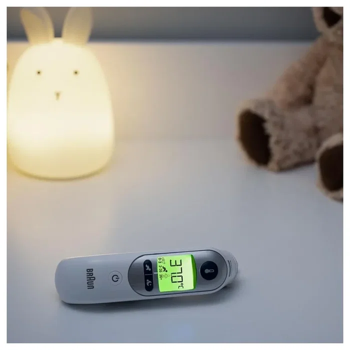 Braun ThermoScan 7 IRT 6525 Termómetro Clínico Infrarrojo Blanco/Azul Braun ThermoScan 7 IRT 6525 Termómetro Clínico Infrarrojo Blanco/Azul