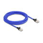 DeLOCK Cable de red Cat.6A U/FTP Slim 5 m Azul