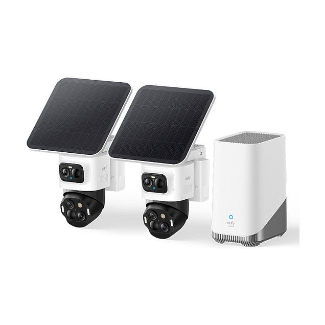 Anker eufyCam S4 Kit de 2 Cámaras de Seguridad Exterior e Interior con Batería Recargable, 1080p, Visión Nocturna, Detección Humana Anker eufyCam S4 Kit de 2 Cámaras de Seguridad Exterior e Interior con Batería Recargable, 1080p, Visión Nocturna, Detección Humana