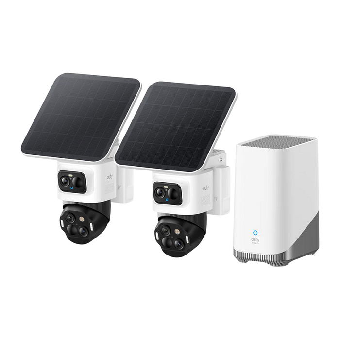 Anker eufyCam S4 Kit de 2 Cámaras de Seguridad Exterior e Interior con Batería Recargable, 1080p, Visión Nocturna, Detección Humana Anker eufyCam S4 Kit de 2 Cámaras de Seguridad Exterior e Interior con Batería Recargable, 1080p, Visión Nocturna, Detección Humana