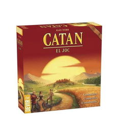Devir Catan - Juego de Mesa Estratégico Familiar para hasta 4 Jugadores, en Catalán (Versión en Català)