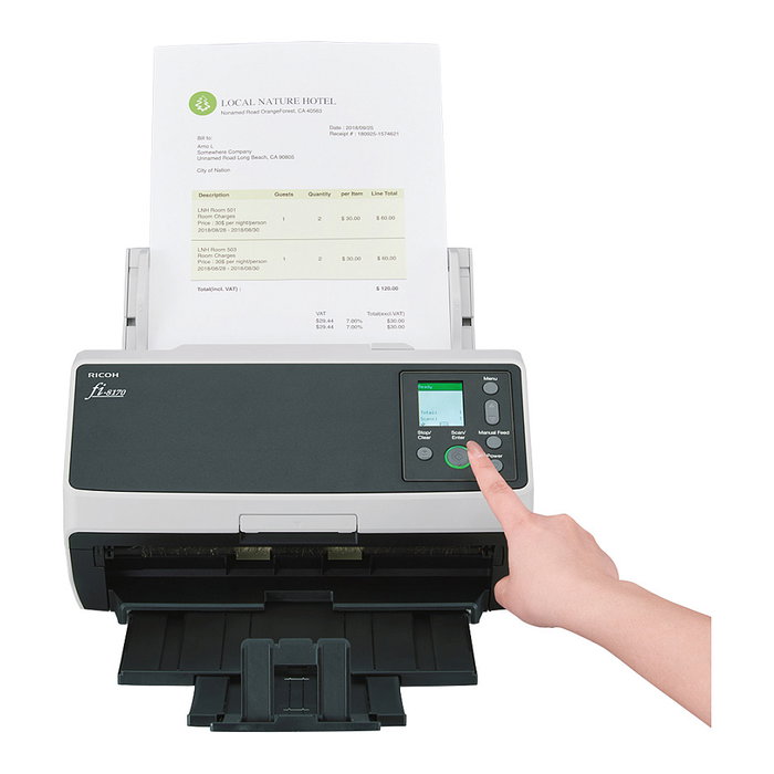 Ricoh fi-8170 Escáner de Documentos Dúplex con ADF