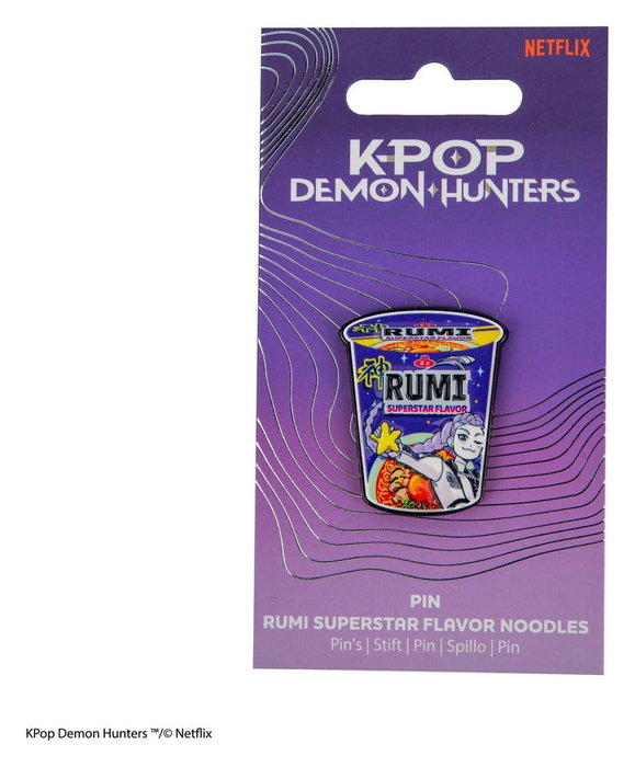Cinereplicas Las guerreras K-pop Pin Rumi Superstar Flavor Noodles Cinereplicas Las guerreras K-pop Pin Rumi Superstar Flavor Noodles