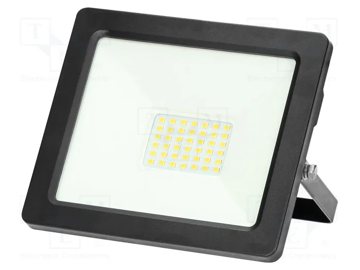 VIRONE Foco LED 30W 4000K IP65 Negro VIRONE Foco LED 30W 4000K IP65 Negro