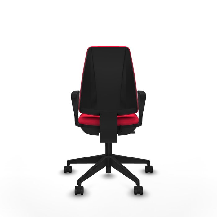 PIQUERAS Y CRESPO Silla de oficina Elche Rojo con mecanismo Contacto permanente PIQUERAS Y CRESPO Silla de oficina Elche Rojo con mecanismo Contacto permanente