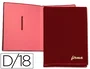 Pardo Portafirmas 0875 18 Departamentos Color Burdeos Portafirmas Piel Acolchado Con Visor 250x335 mm