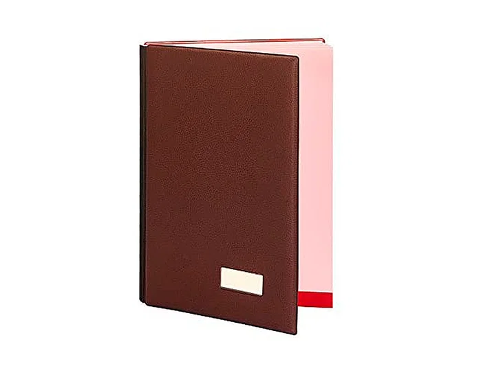 Pardo Portafirmas 0875 18 Departamentos Color Burdeos Portafirmas Piel Acolchado Con Visor 250x335 mm Pardo Portafirmas 0875 18 Departamentos Color Burdeos Portafirmas Piel Acolchado Con Visor 250x335 mm