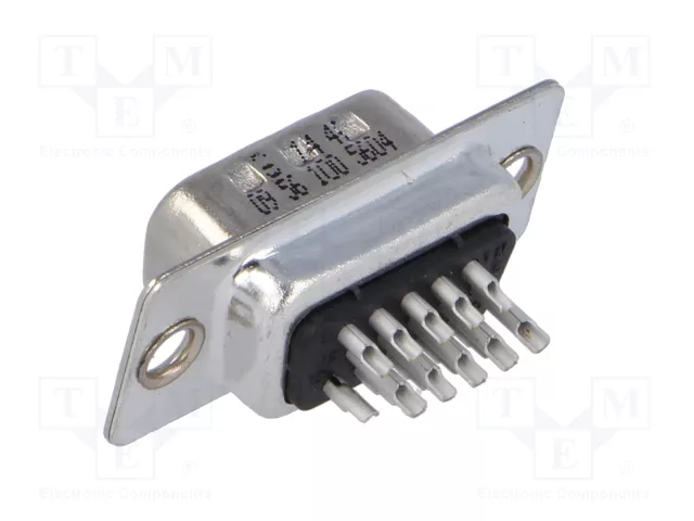 HARTING Conector D-Sub HD 15 pines macho para transferencia de datos HARTING Conector D-Sub HD 15 pines macho para transferencia de datos