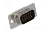 HARTING Conector D-Sub HD 15 pines macho para transferencia de datos
