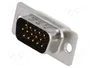 HARTING Conector D-Sub HD 15 pines macho para transferencia de datos