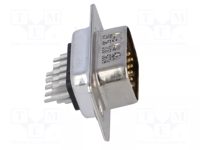 HARTING Conector D-Sub HD 15 pines macho para transferencia de datos HARTING Conector D-Sub HD 15 pines macho para transferencia de datos