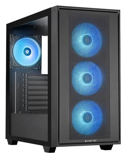 Chieftec Hunter 3 GS-03B-OP Caja Ordenador Negra ATX E-ATX M-ATX Mini-ITX Chieftec Hunter 3 GS-03B-OP Caja Ordenador Negra ATX E-ATX M-ATX Mini-ITX