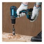 Makita DHP482RFX9 Taladro Percutor Atornillador 18V Sin Escobillas, 2 Baterías 3 Ah, 1900 RPM, Capacidad 1.3 cm, Incluye 92 Brocas y Maletín