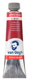 Van Gogh Pintura Acrílica Carmín Oscuro 322 Tubo 40 ml