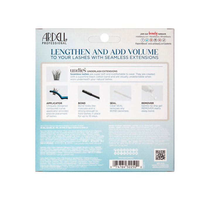 Ardell Seamless Naked Underlash Extensiones para Pestañas, 36 Unidades