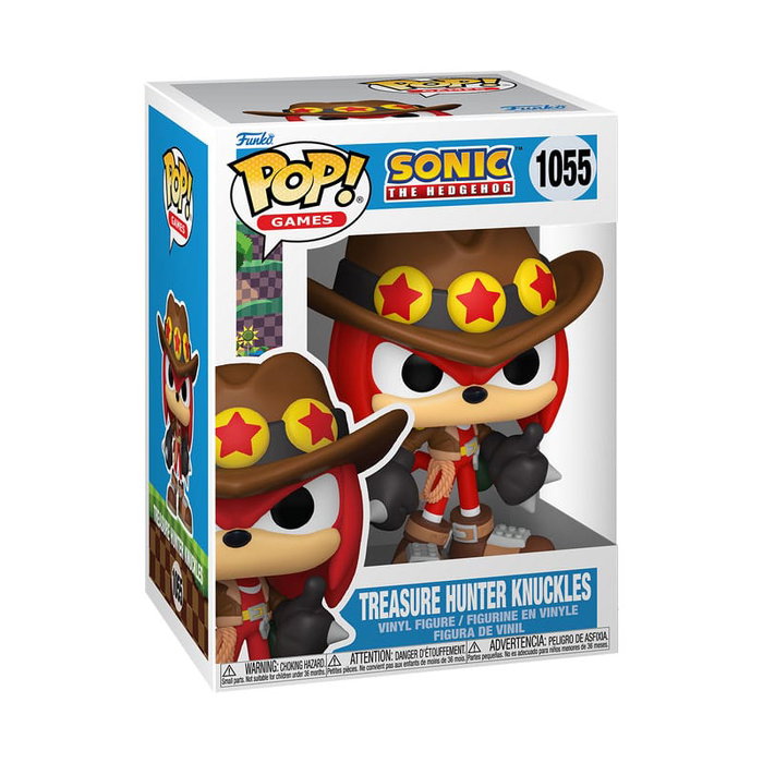 Funko Sonic the Hedgehog POP! Treasure Hunter Knuckles