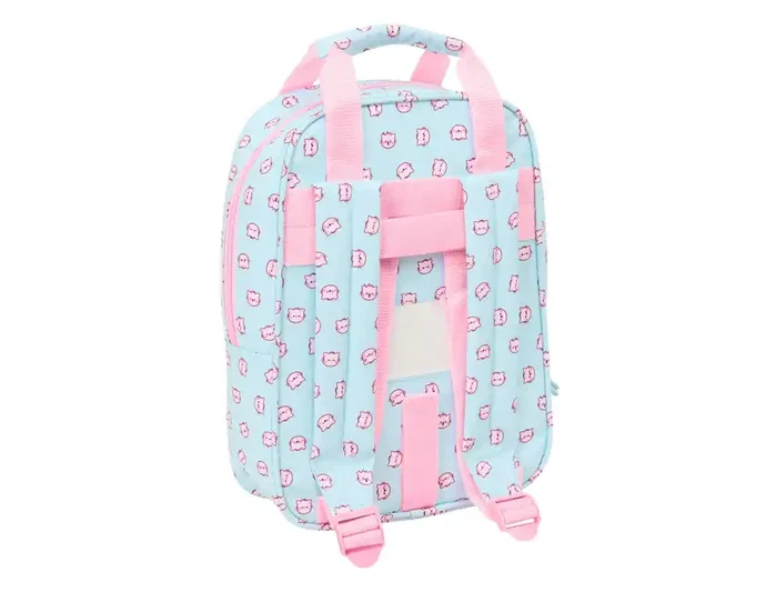 Safta Mochila Pembe The Pink Cat 28cm