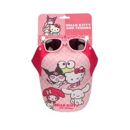 Cerdá Gorra y Set de Gafas de Sol Hello Kitty 53 cm - PINK