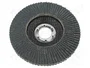 BAHCO Disco de lijado panelado 125 mm granulación 60