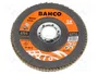 BAHCO Disco de lijado panelado 125 mm granulación 60