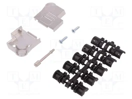 HARTING Carcasa D-Sub para conectores 9pin y HD 15pin