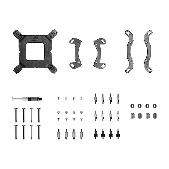 Chieftec Iceberg 240 DARK Refrigeración Líquida para CPU Intel 1700/1200/115X y AMD AM5/AM4/AM3+/AM2+/AM2