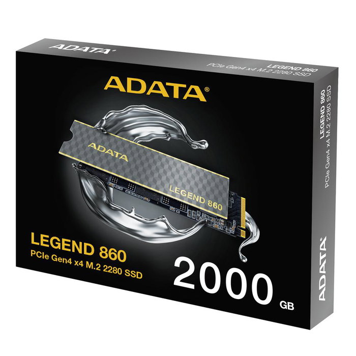 Adata SLEG-860-2000GCS Disco Duro Interno Sólido SSD 2 TB M.2 2280 PCIe Gen4 x4