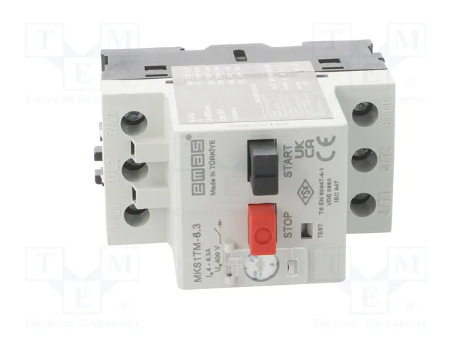 EMAS MKS 2 Interruptor motorizado 4÷6,3A 3 polos