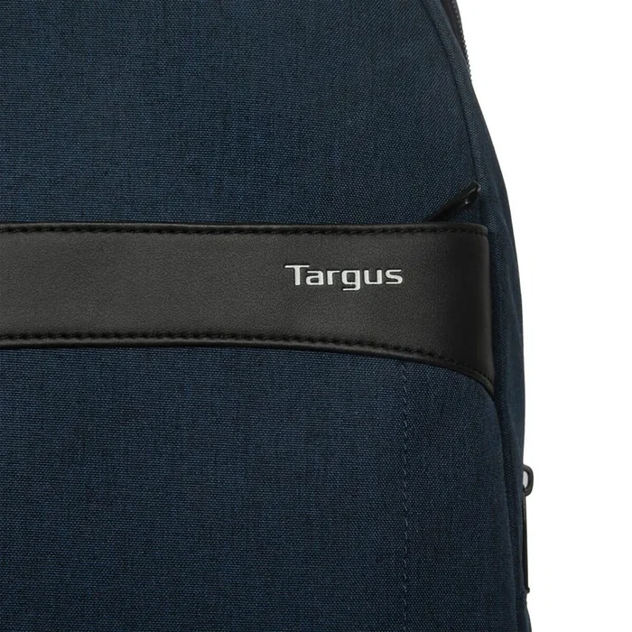 Targus GeoLite EcoSmart Mochila de Viaje para Portátil de 15" y 16", Color Marina, A Prueba de Agua y Unisex, con Materiales Reciclados