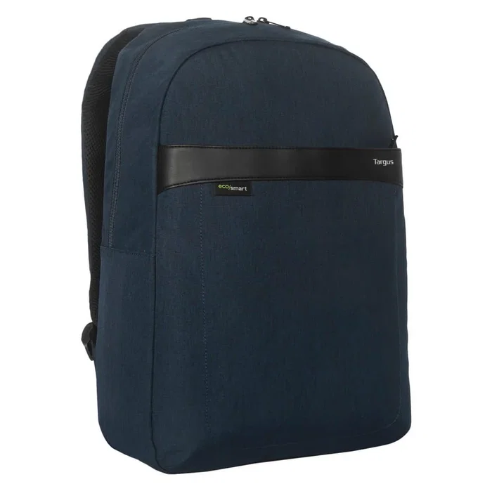 Targus GeoLite EcoSmart Mochila de Viaje para Portátil de 15" y 16", Color Marina, A Prueba de Agua y Unisex, con Materiales Reciclados
