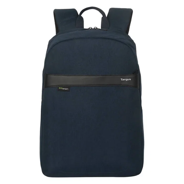Targus GeoLite EcoSmart Mochila de Viaje para Portátil de 15" y 16", Color Marina, A Prueba de Agua y Unisex, con Materiales Reciclados