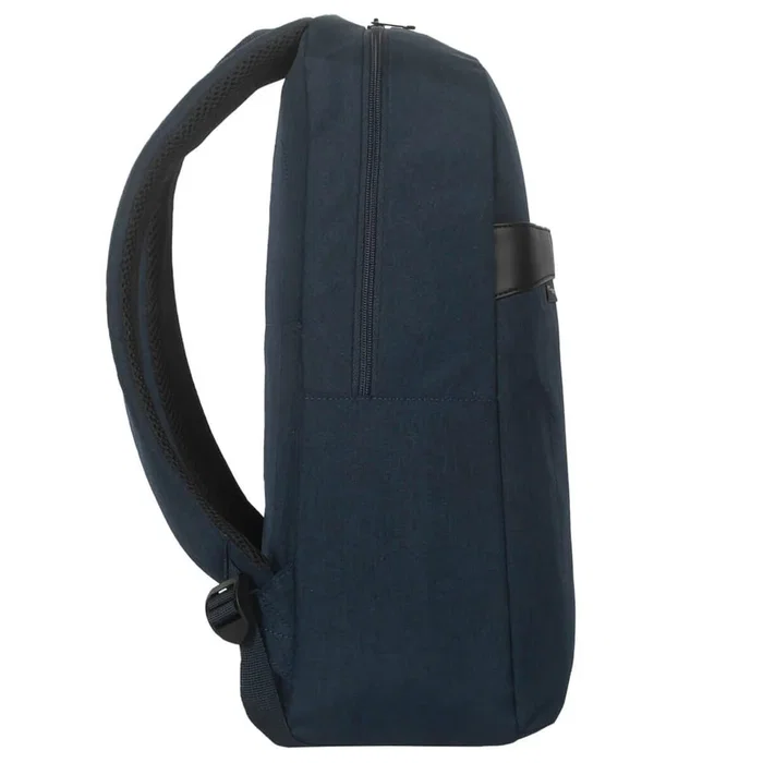 Targus GeoLite EcoSmart Mochila de Viaje para Portátil de 15" y 16", Color Marina, A Prueba de Agua y Unisex, con Materiales Reciclados