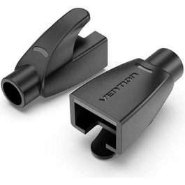 Vention Funda Protectora RJ45 IODB0-100, 100 Unidades, Negro
