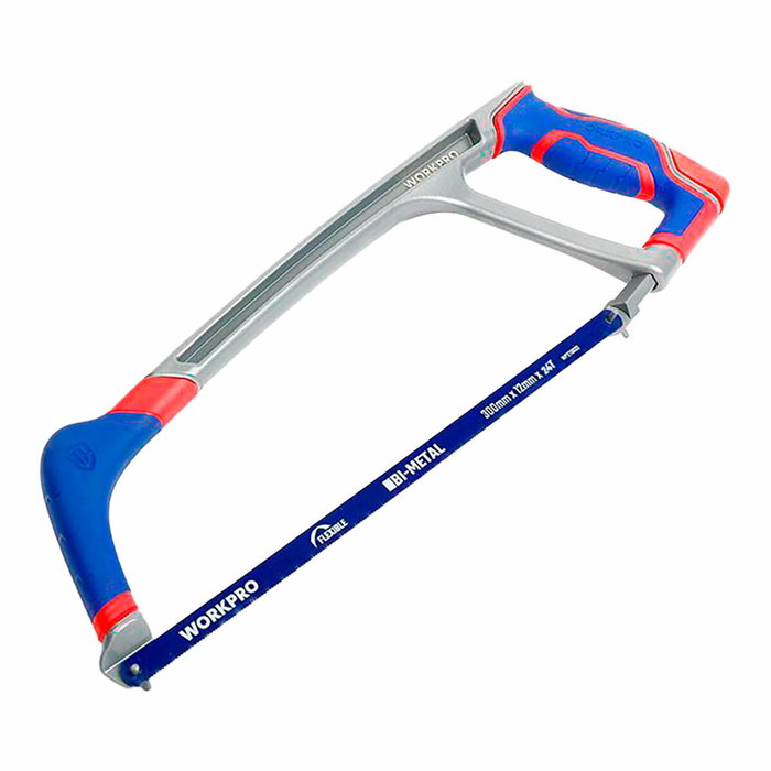 Workpro Sierra de arco para metales, 24 tpi, 300 x 12 mm Workpro Sierra de arco para metales, 24 tpi, 300 x 12 mm