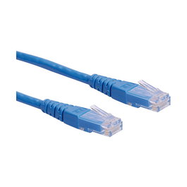 ROLINE Patch Cable Cat.6 UTP Azul 2m RJ-45, Clase E, 21.15.1544, 23 AWG