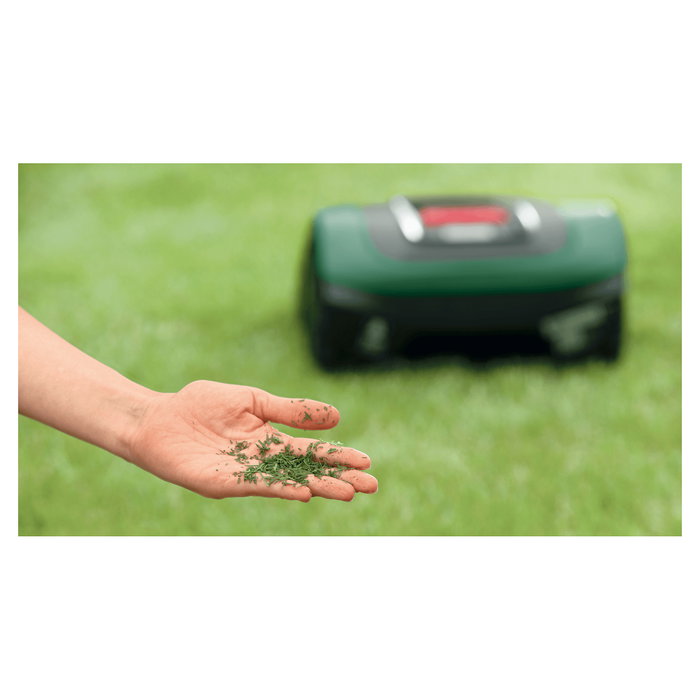 Bosch Indego XS 300 Robot cortacésped para hasta 300 m², Ancho de corte 19 cm, Altura 3-5 cm, Negro/Verde