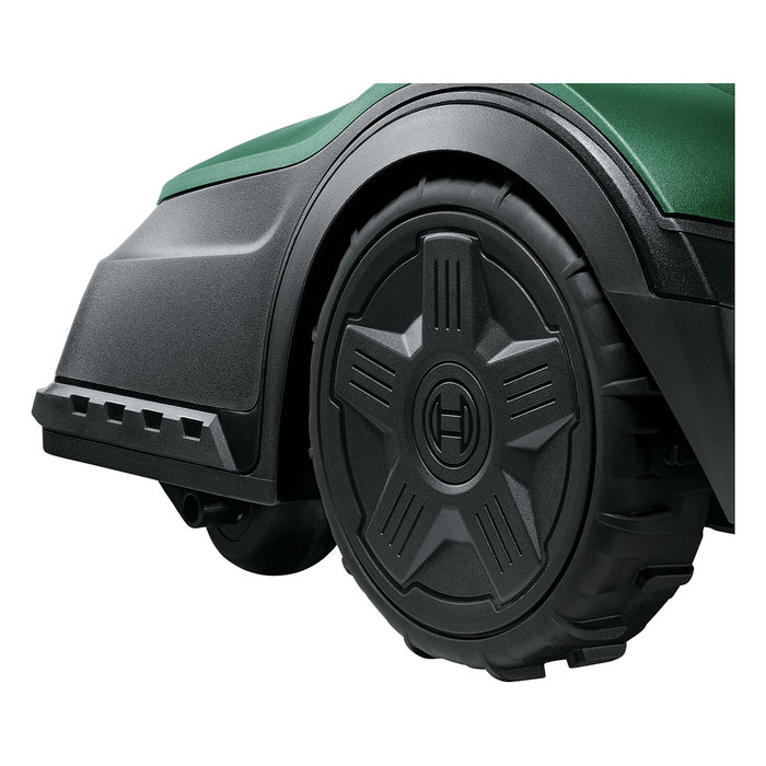Bosch Indego XS 300 Robot cortacésped para hasta 300 m², Ancho de corte 19 cm, Altura 3-5 cm, Negro/Verde